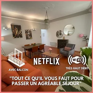 T2 / 58 M2 / 4 Personnes Appartement